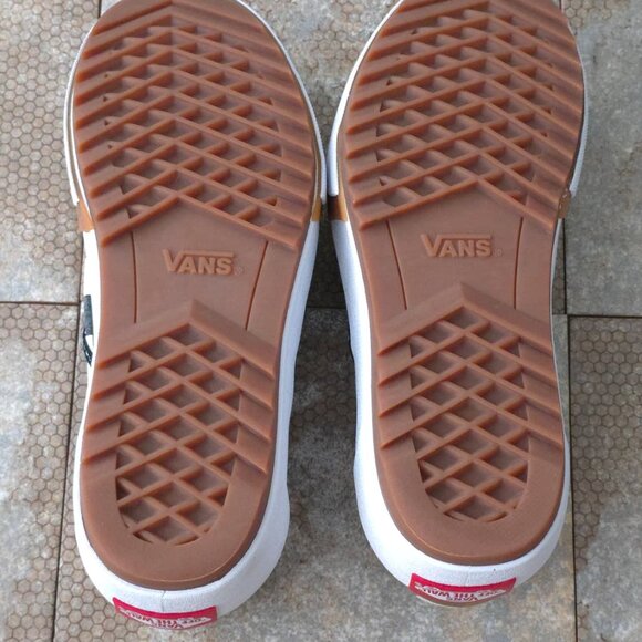 VANS Era Stacked Checkerboard Slip On Canvas Shoes - Picture 7 of 7